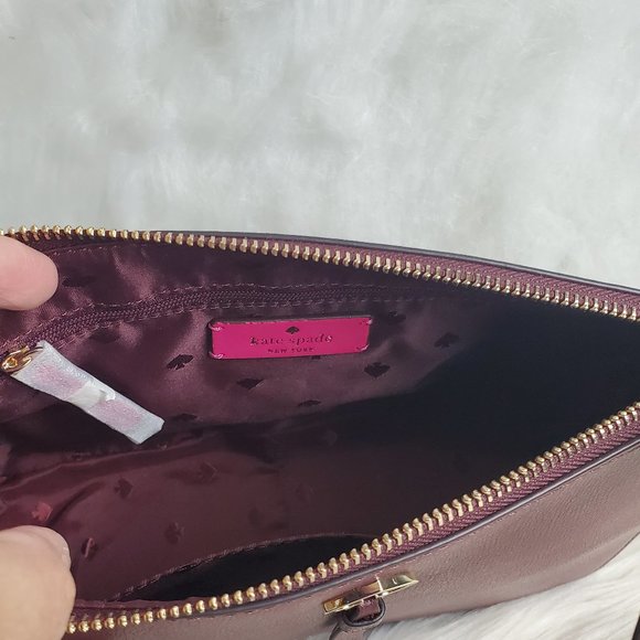 kate spade adel medium top zip crossbody - Picture 3 of 4